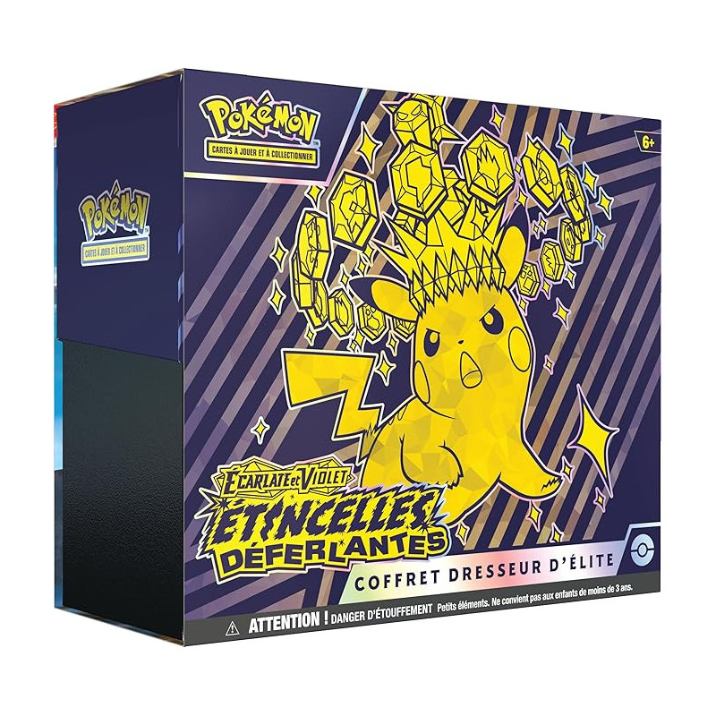 Pokémon – ETB – Étincelles Déferlantes – EV08 – Coffret Dresseur d’Elite en français