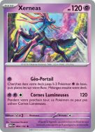 Carte Pokémon Xerneas 064/132 Holographique Méga-Évolution (JCC)