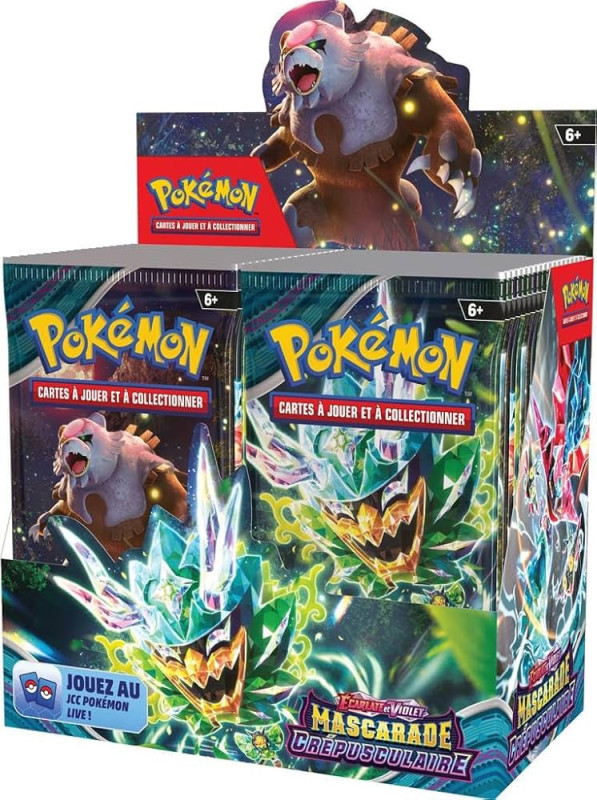 Pokémon – Display – Mascarade Crépusculaire – EV06 – en français