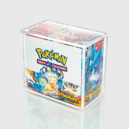 Phoenix Shield - Protection Acrylic Case Pour Display Pokemon Booster (Magnétique) - 152 x 87 x 133 mm