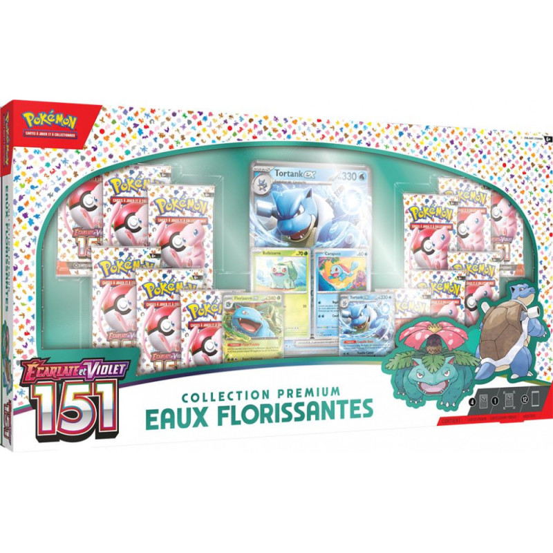 Pokémon – Coffret Collection Premium - Eaux Florissantes - Ecarlate et Violet - en français