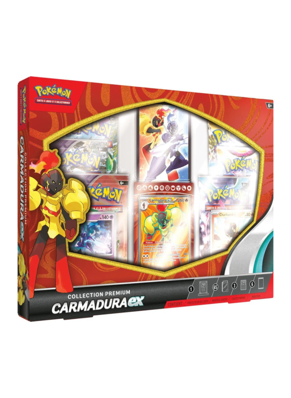Pokémon – Coffret Collection Premium – Carmadura Ex – en français