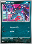 Carte Pokémon Farfuret 20 Promo ME