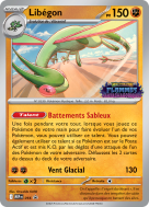 Carte Pokémon Libégon 16 Promo ME