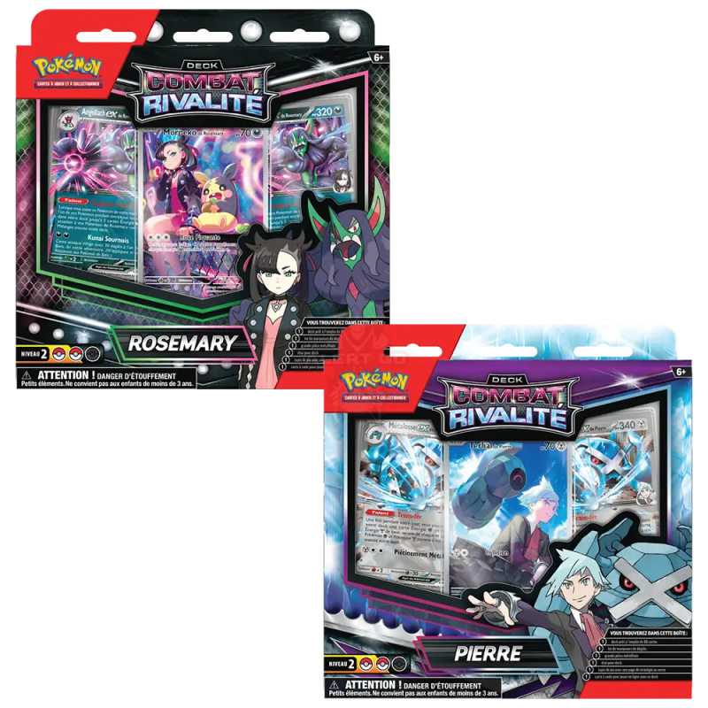 Pokémon – Deck Combat Rivalité - Pierre / Rosmary - en français