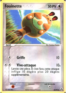 Carte Pokémon Fouinette 62/92 Commune Créateurs de légendes