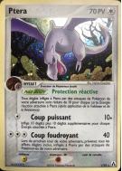 Carte Pokémon Ptera 1/92 Holographique Créateurs de légendes