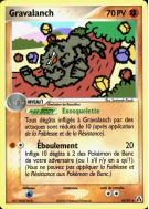 Carte Pokémon Gravalanch 34/92 Peu commune Créateurs de légendes