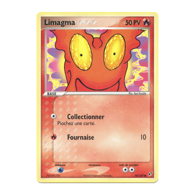 Carte Pokémon Limagma 74/107 Commune Deoxys