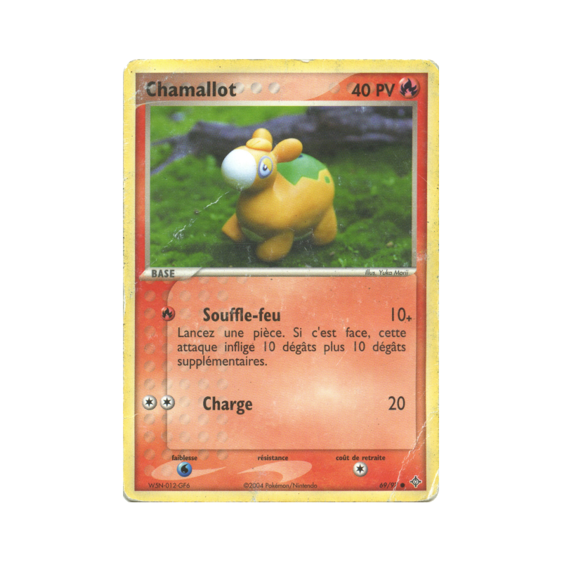 Carte Pokémon Chamallot 69/97 Commune Dragon
