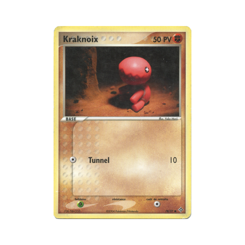 Carte Pokémon Kraknoix 78/97 Commune Dragon