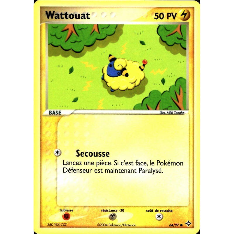 Carte Pokémon Wattouat 64/97 Commune Dragon