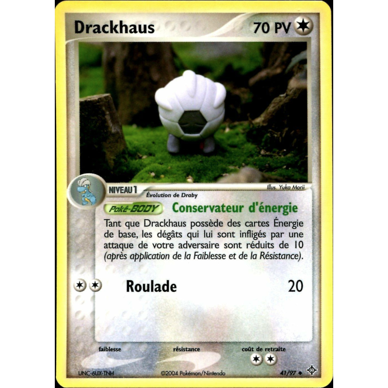 Carte Pokémon Drackhaus 41/97 Peu commune Dragon