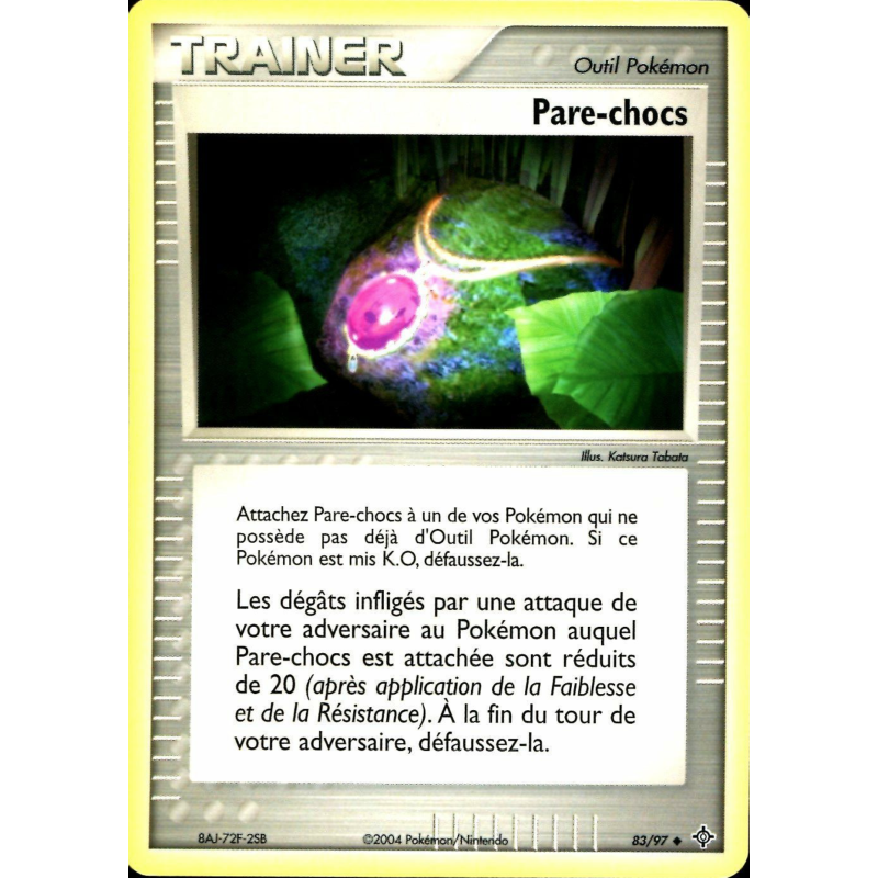 Carte Pokémon Pare-chocs 83/97 Peu commune Dragon