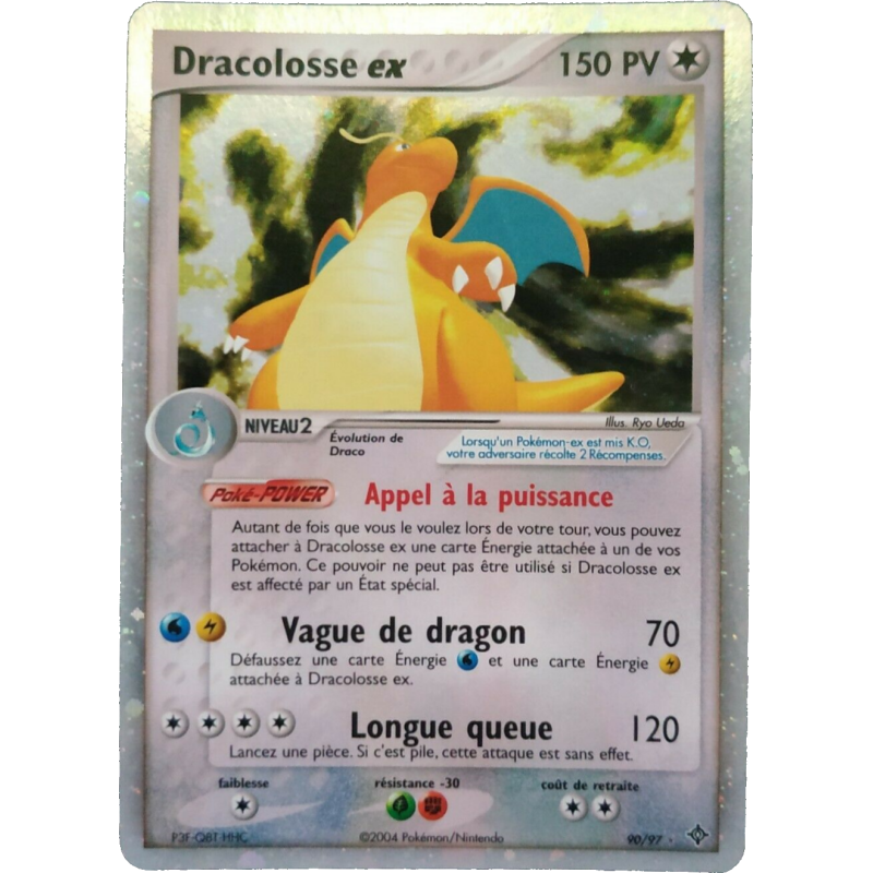 Carte Pokémon Dracolosse ex 90/97 Ultra Rare Dragon