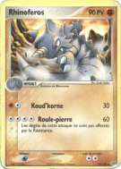 Carte Pokémon Rhinoferos 19/106 Rare Émeraude