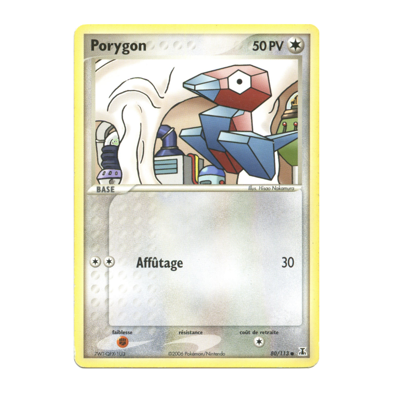 Carte Pokémon Porygon 80/113 Commune Espèces Delta