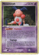Carte Pokémon Metamorph 38/113 Peu commune Espèces Delta