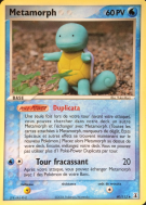 Carte Pokémon Metamorph 40/113 Peu commune Espèces Delta