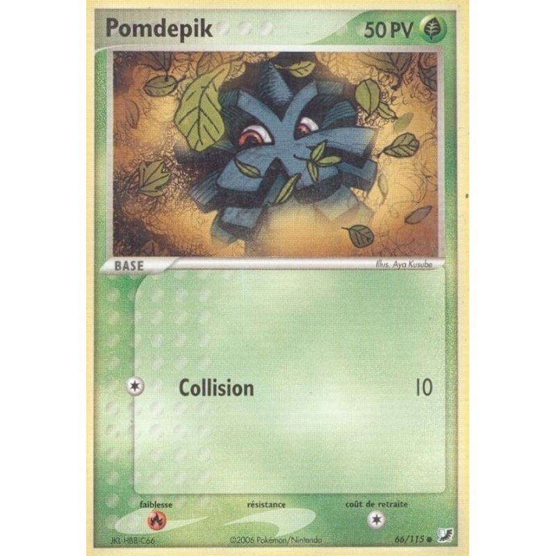 Carte Pokémon Pomdepik 66/115 Commune Forces Cachées