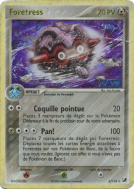 Carte Pokémon Foretress 6/115 Holographique Forces Cachées