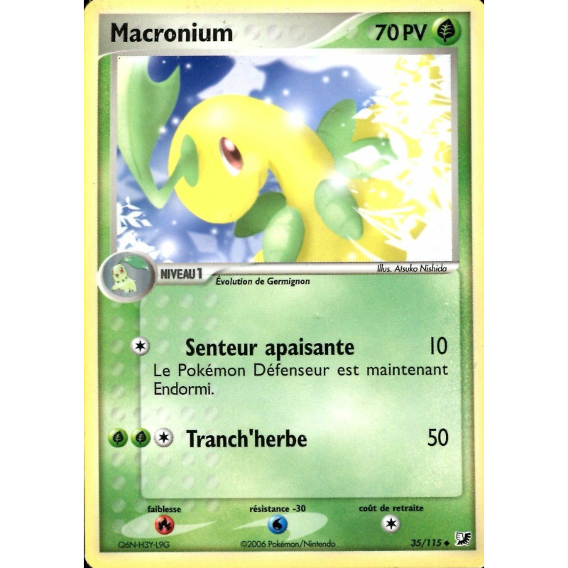 Carte Pokémon Macronium 35/115 Peu commune Forces Cachées