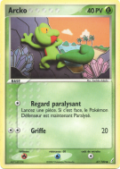 Carte Pokémon Arcko 67/100 Commune Gardiens de Cristal