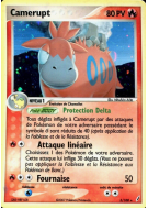 Carte Pokémon Camerupt 3/100 Holographique Gardiens de Cristal
