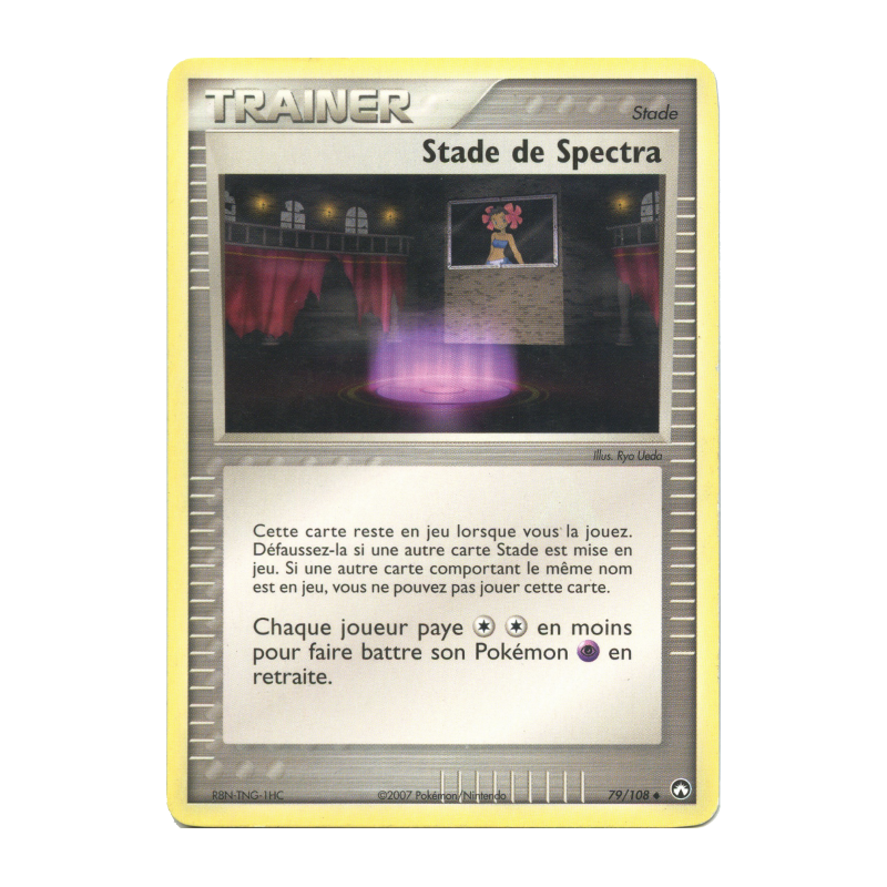 Carte Pokémon Stade de Spectra 79/108 Peu commune Gardiens du Pouvoir