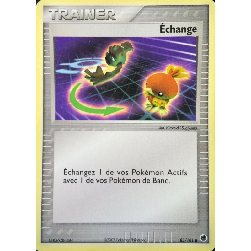 Carte Pokémon Échange 83/101 Commune Île des Dragons