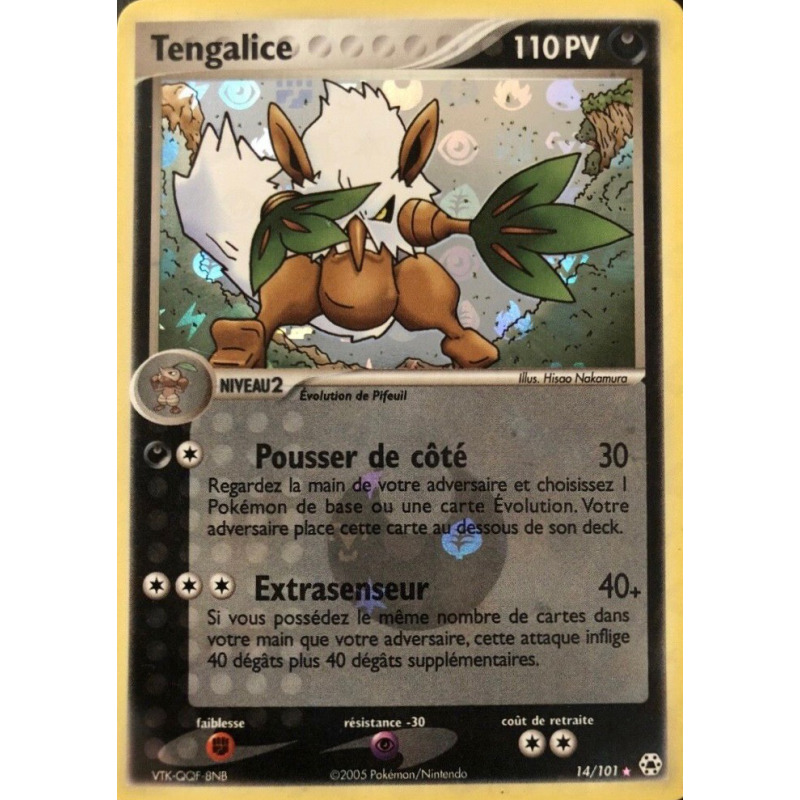 Carte Pokémon Tengalice 14/101 Holographique Légendes Oubliées