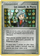 Carte Pokémon Les conseils de Pierre 92/101 Peu commune Légendes Oubliées