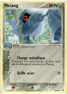 Carte Pokémon Metang 21/101 Rare Légendes Oubliées