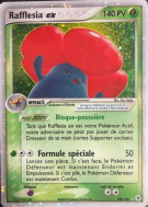 Carte Pokémon Rafflesia ex 100/101 Ultra Rare Légendes Oubliées