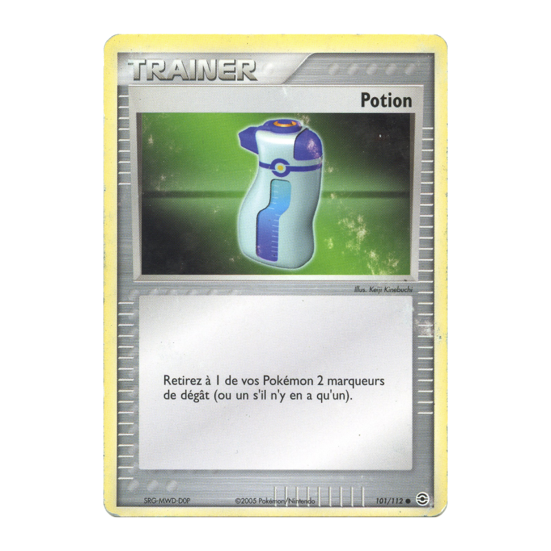 Carte Pokémon Potion 101/112 Commune Rouge Feu & Vert Feuille