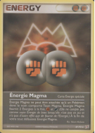 Carte Pokémon Énergie Magma 87/95 Peu commune Team Magma VS Team Aqua