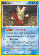 Carte Pokémon Delibird 21/109 Rare Team Rocket Returns