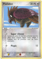 Carte Pokémon Piafabec 81/100 Commune Tempête de sable