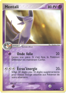 Carte Pokémon Mentali 16/100 Rare Tempête de sable