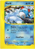 Carte Pokémon Marill 120/165 Commune Expedition
