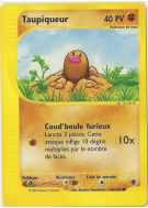 Carte Pokémon Taupiqueur 106/165 Commune Expedition