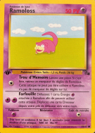 Carte Pokémon Ramoloss 55/62 Commune Fossile (JCC)