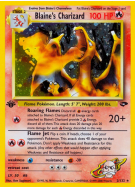 Carte Pokémon Blaine's Charizard 2/132 Holographique Gym Challenge