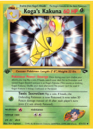 Carte Pokémon Koga's Kakuna 47/132 Peu commune Gym Challenge