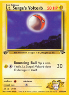 Carte Pokémon Lt. Surge's Voltorb 86/132 Commune Gym Challenge