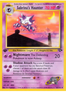 Carte Pokémon Sabrina's Haunter 55/132 Peu commune Gym Challenge