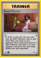 Carte Pokémon Good Manners 111/132 Peu commune Gym Heroes