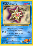 Carte Pokémon Misty's Staryu 90/132 Commune Gym Heroes
