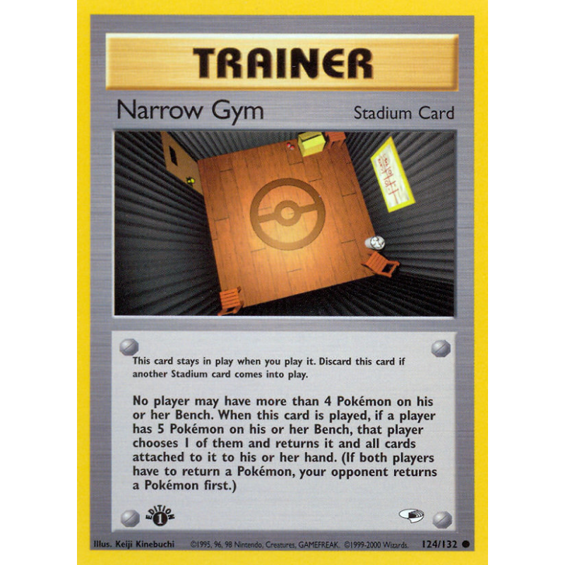 Carte Pokémon Narrow Gym 124/132 Commune Gym Heroes