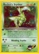 Carte Pokémon Rocket's Scyther 13/132 Holographique Gym Heroes